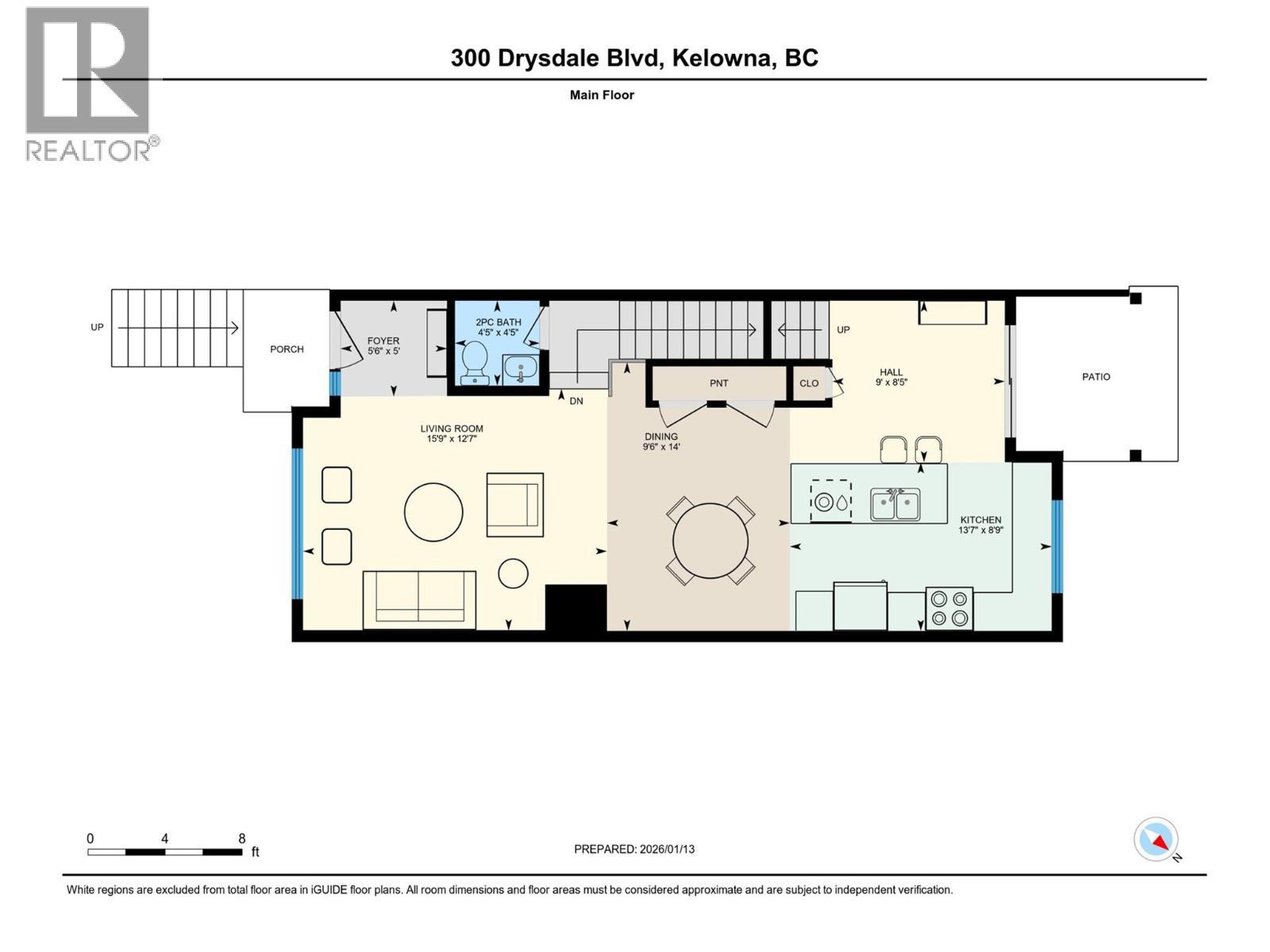 300 Drysdale Boulevard Unit# 3. Kelowna, British Columbia