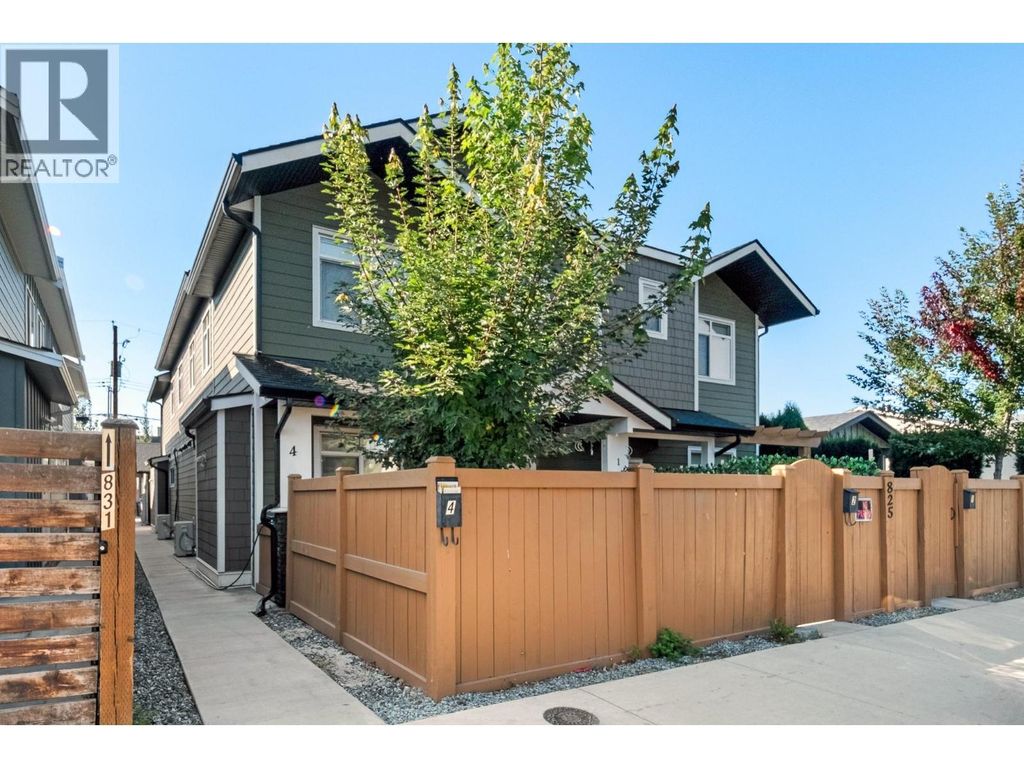 825 Cadder Avenue Unit# 4, Kelowna