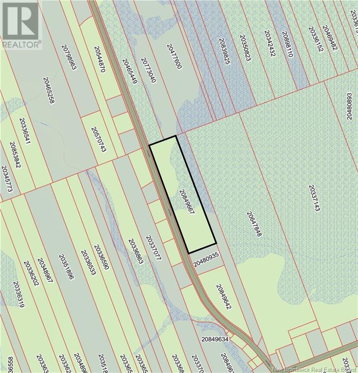 10.6 Acres Chemin Thériault, Bertrand Property Listing MLS® NB105803