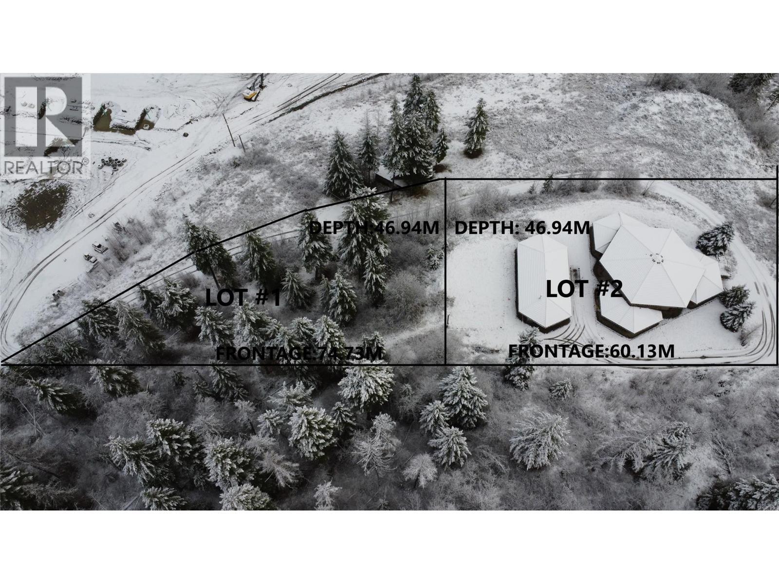 2680 Cedar Ridge Street Unit# Proposed Phase 2 Lot# 1 & 2. Lumby, British Columbia