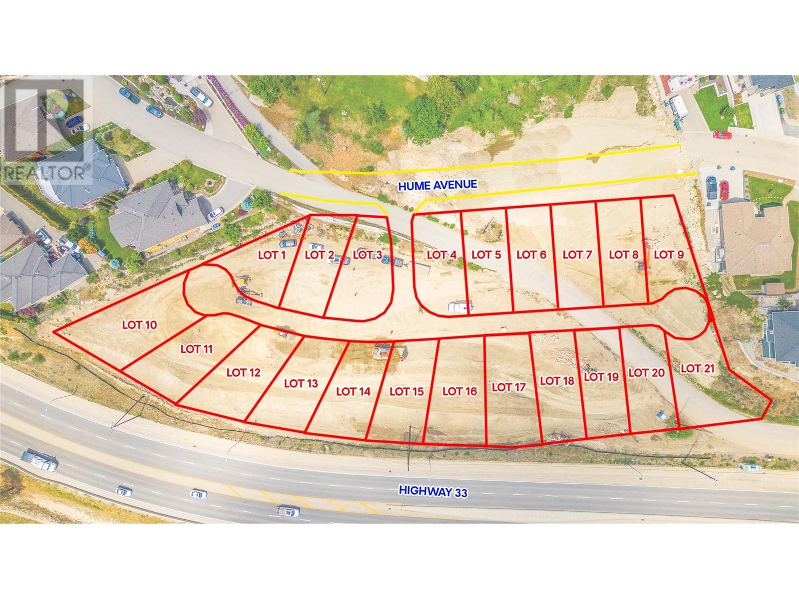 Lot 1 Hume Avenue. Kelowna, British Columbia