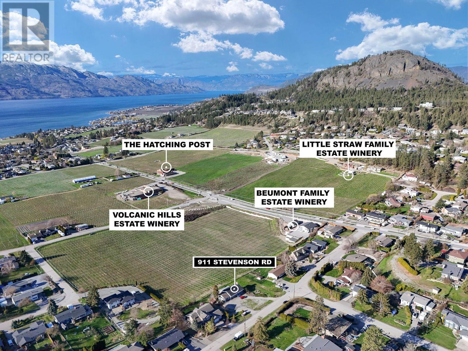911 Stevenson Road Lot# Prop Lot 1. West Kelowna, British Columbia