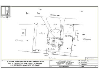 911 Stevenson Road Lot# Prop Lot 3. West Kelowna, British Columbia
