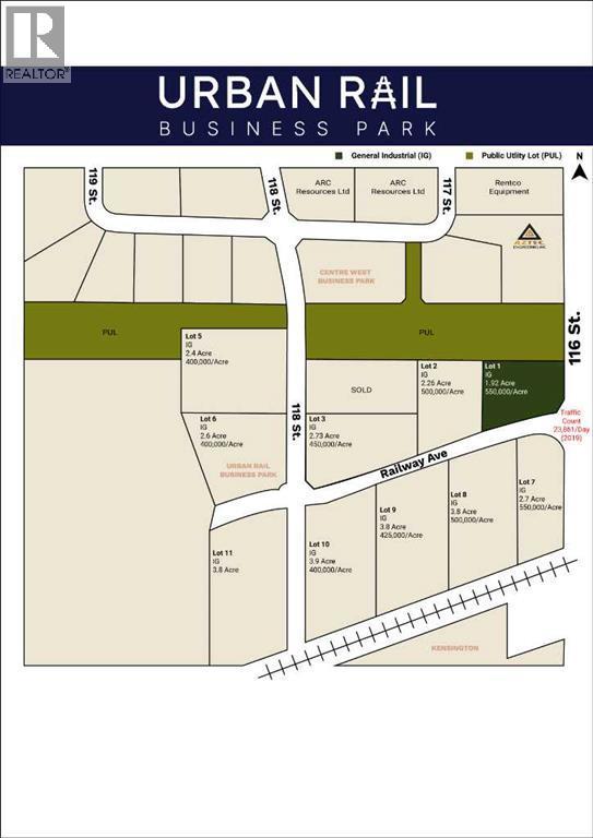 Lot 1, 11602 Railway Avenue, Grande Prairie