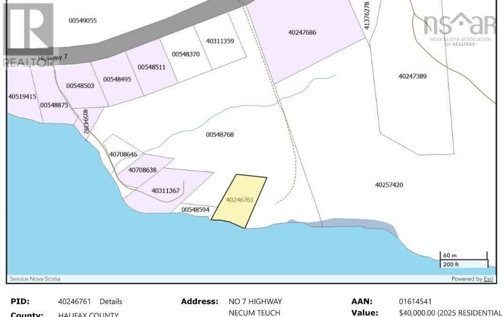 Lot Highway 7, Necum Teuch