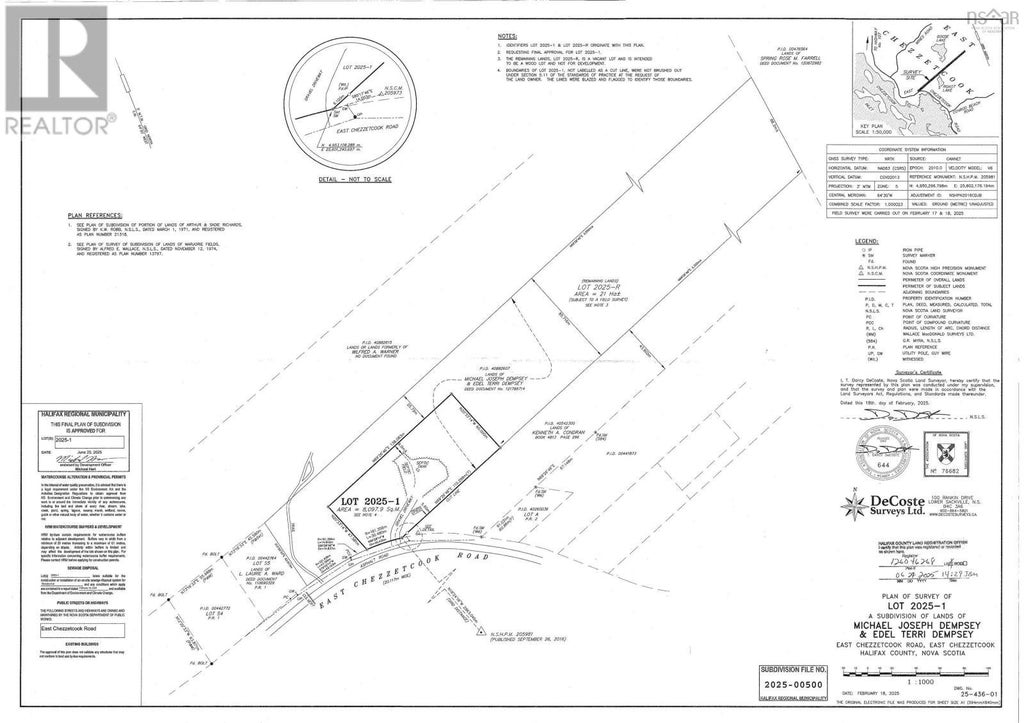 Lot 2025-r East Chezzetcook Road, Chezzetcook