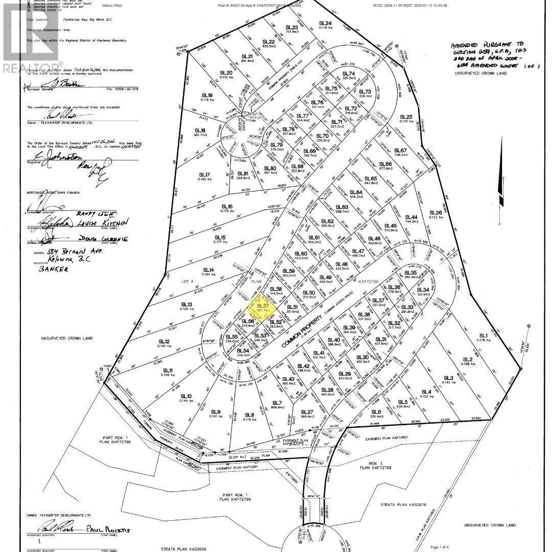 534 Feathertop Way Lot# 57. Big White, British Columbia