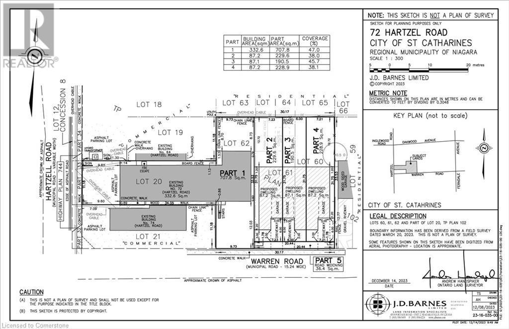 5,7,9 Warren Street, St. Catharines