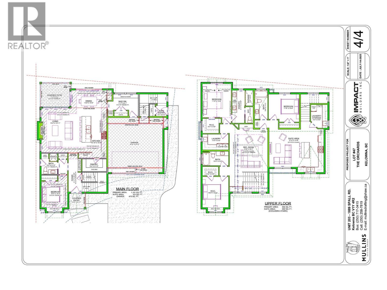 900 Bull Crescent Lot# 47. Kelowna, British Columbia