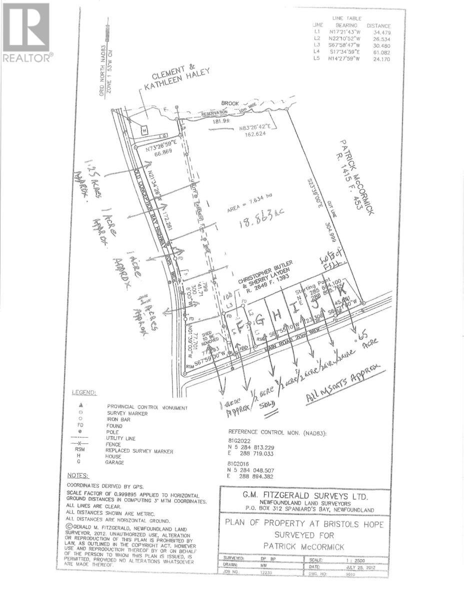 00 Main Road # Parcel I, Bristol's Hope