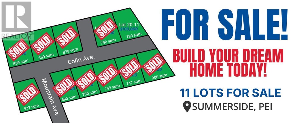 Lot 20-11 Colin Avenue|extension, Summerside
