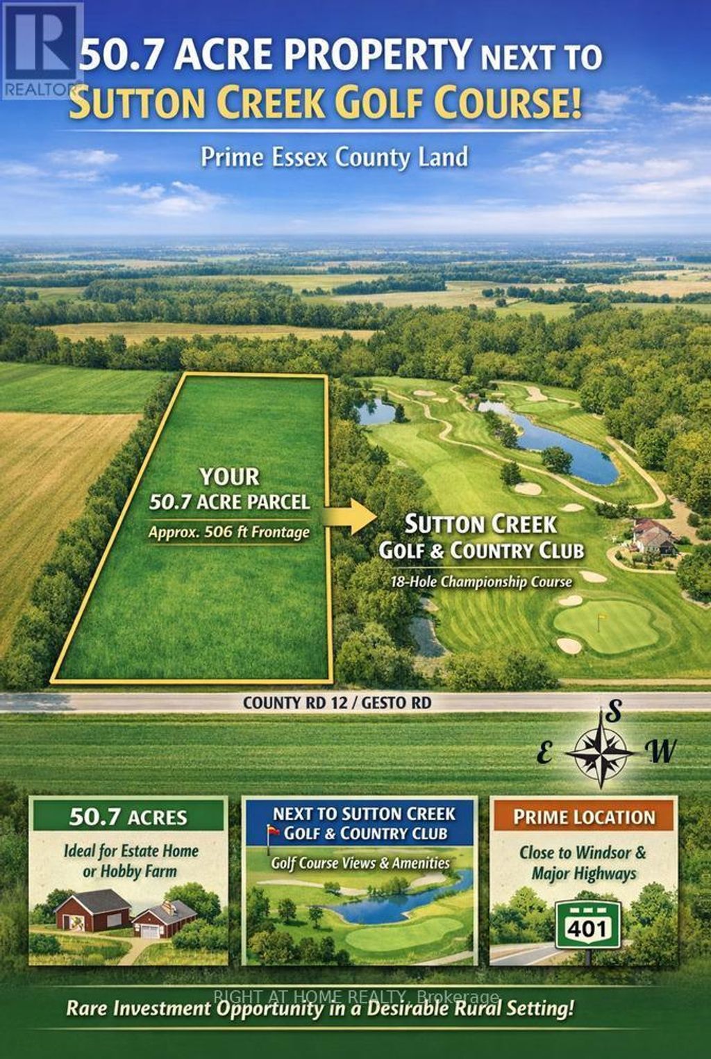 Part Lot 3 Con Gesto / Country 12 Road, Essex
