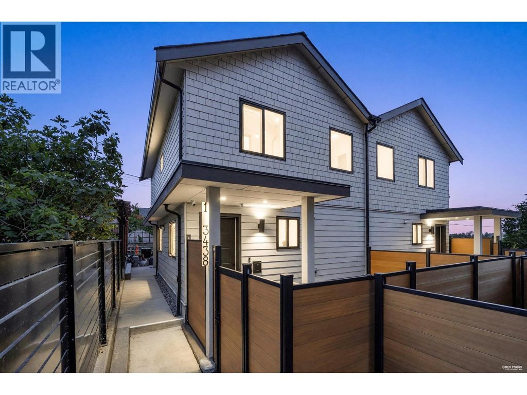 1 3438 Triumph Street, Vancouver