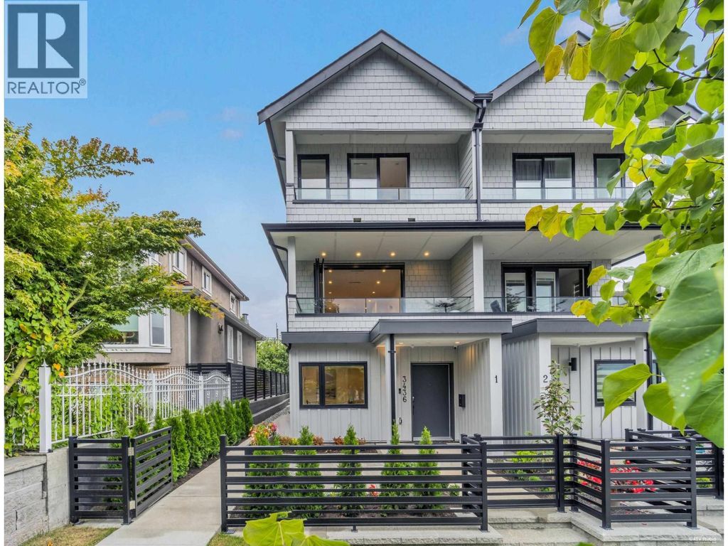 1 3436 Triumph Street, Vancouver