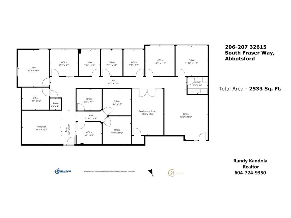 206&207 32615 South Fraser Way, Abbotsford