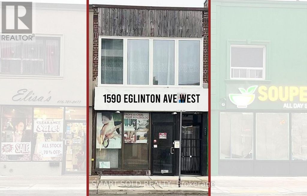 Main Flr + Bsmt - 1590 Eglinton Avenue W, Toronto (briar Hill-Belgravia)