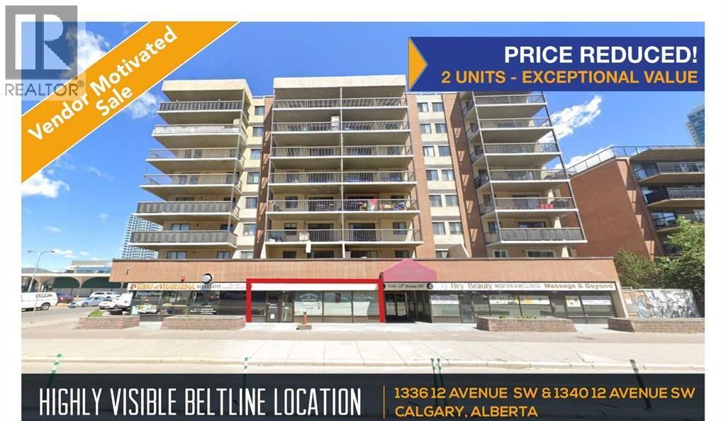 1336 And 1340 12 Avenue Sw, Calgary