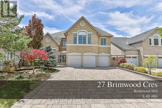 27 Brimwood Crescent, Richmond Hill (bayview Hill)