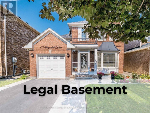 18 Sugarhill Drive, Brampton (fletcher's Meadow)