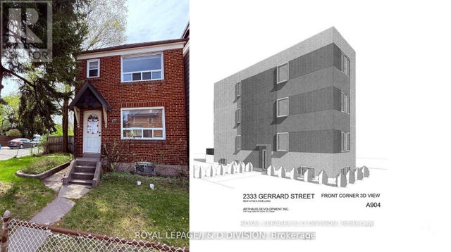 2333 Gerrard Street E, Toronto (east End-Danforth)