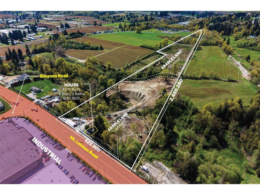 2475 Mt. Lehman Road, Abbotsford