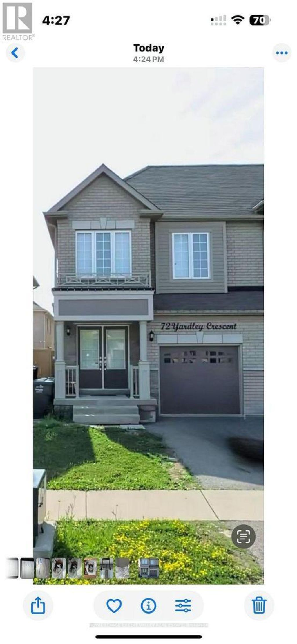 Basement - 72 Yardley Crescent, Brampton (credit Valley)
