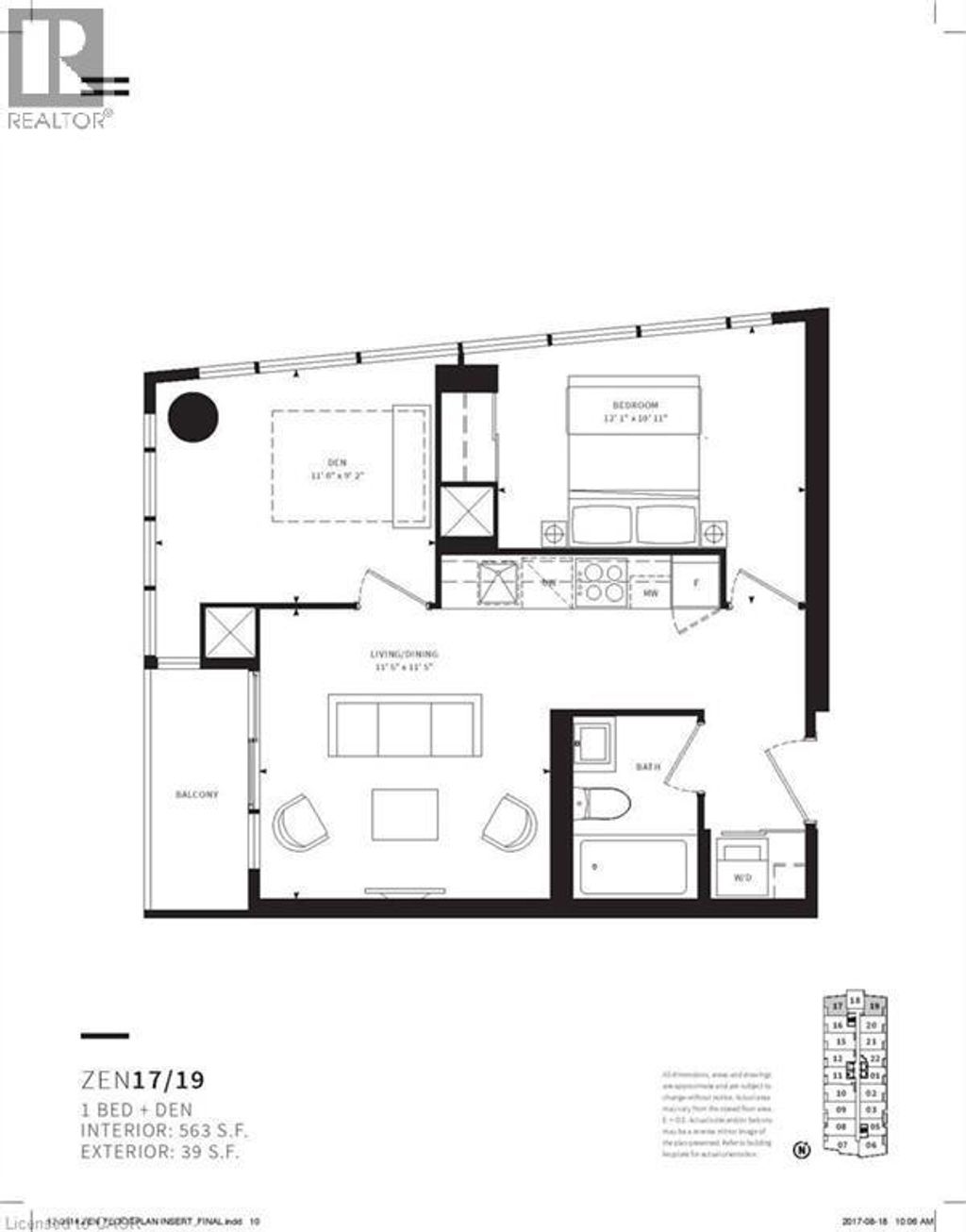 19 Western Battery Road Unit# 2117, Toronto