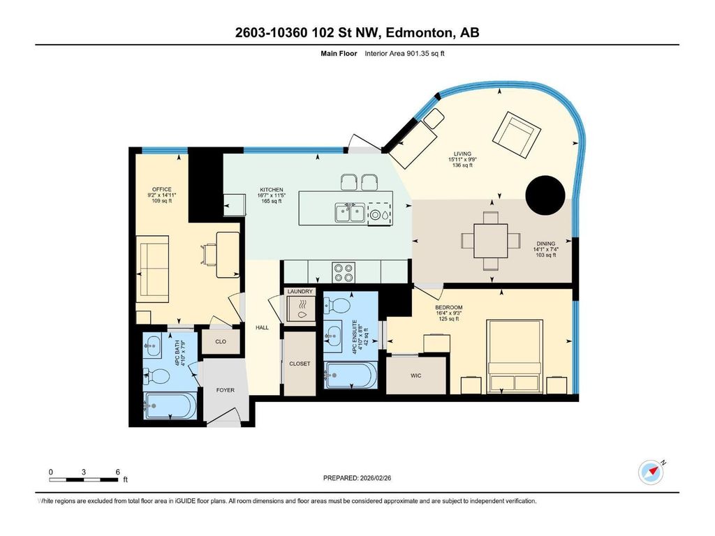 #2603 10360 102 St Nw, Edmonton