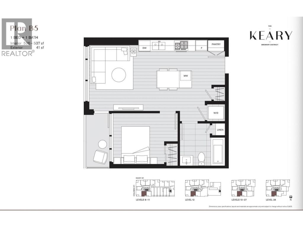 2507 230 Keary Street, New Westminster