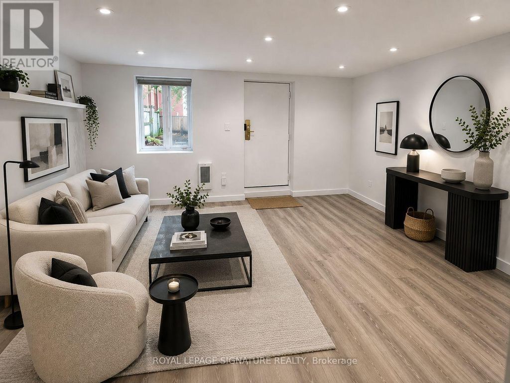 Lower - 22 Curzon Street, Toronto (south Riverdale)