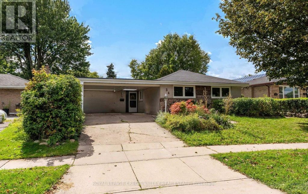 34 Abbey Road W, Brampton (brampton East)