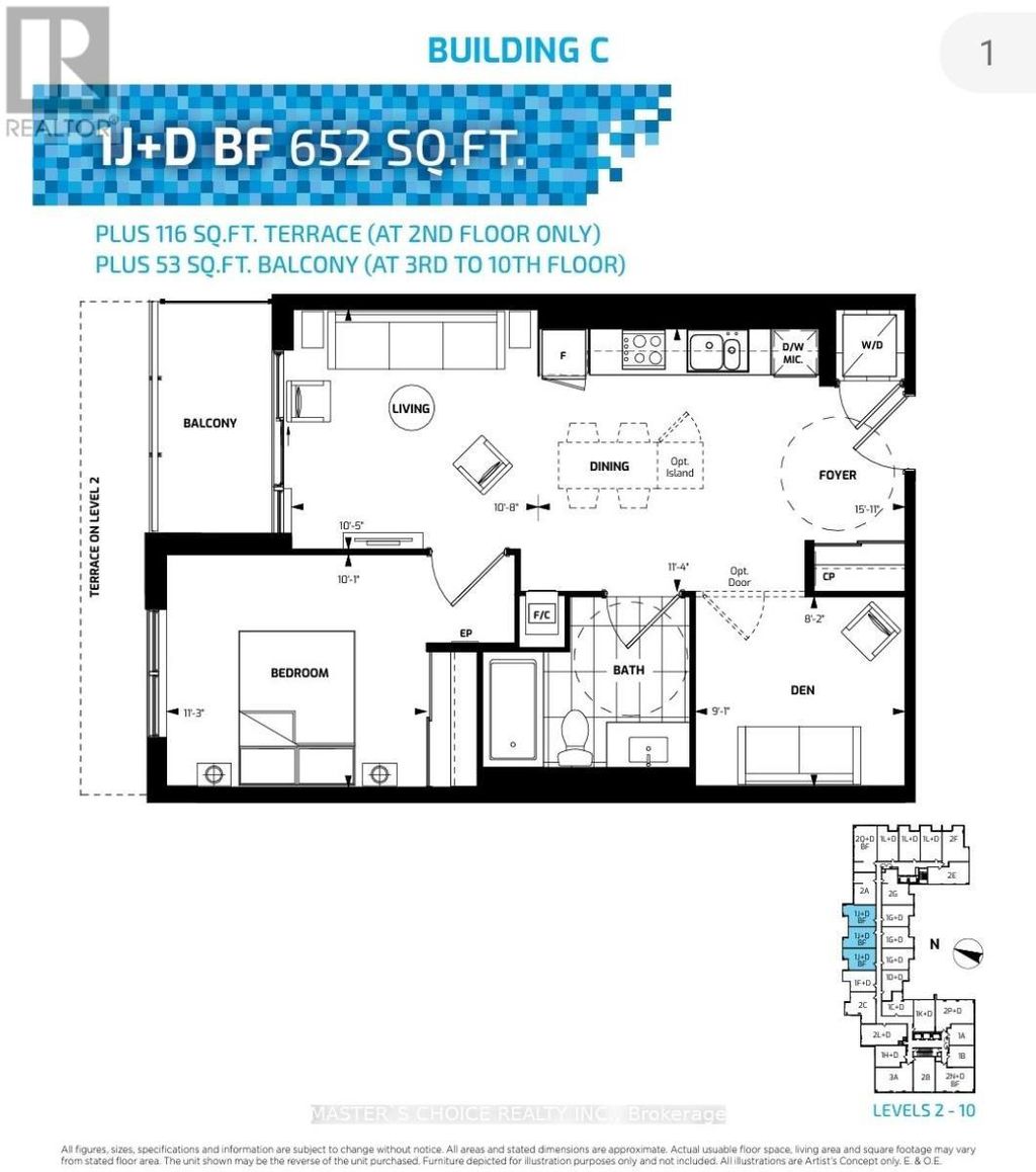 316 - 38 Water Walk Drive, Markham (unionville)