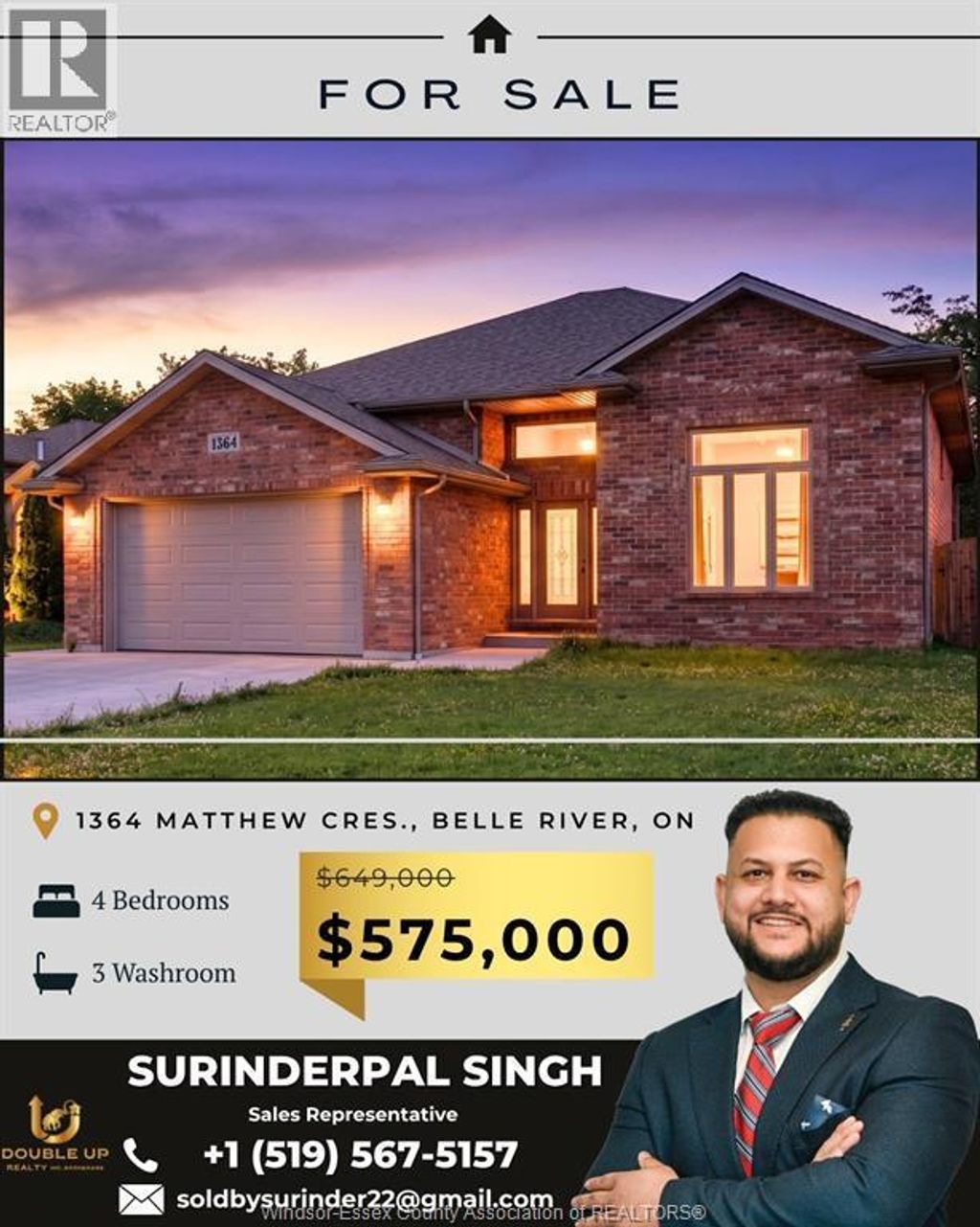 1364 Matthew Crescent, Lakeshore