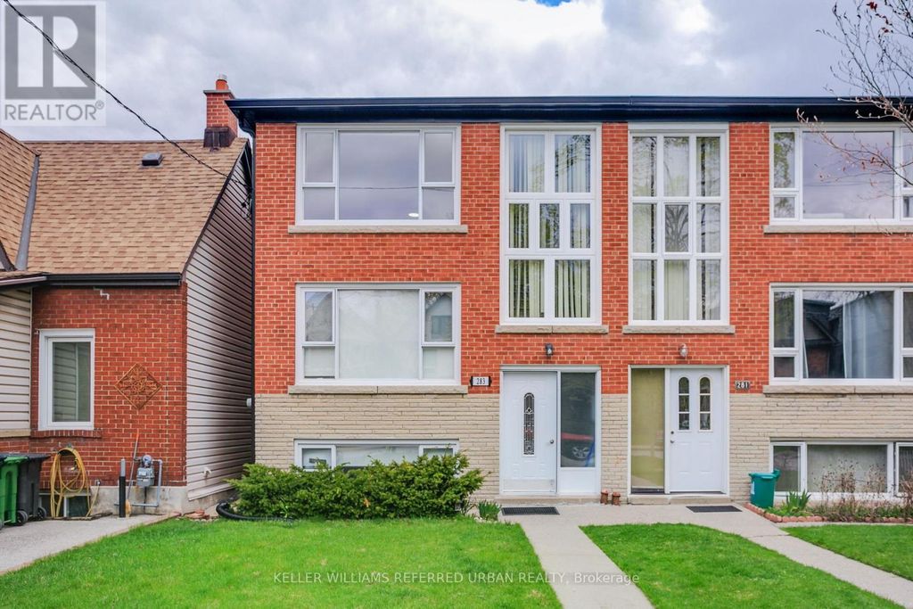 Basement - 283 Evelyn Avenue, Toronto (high Park North)