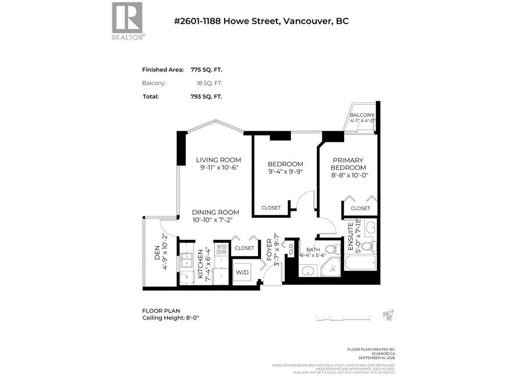2601 1188 Howe Street, Vancouver