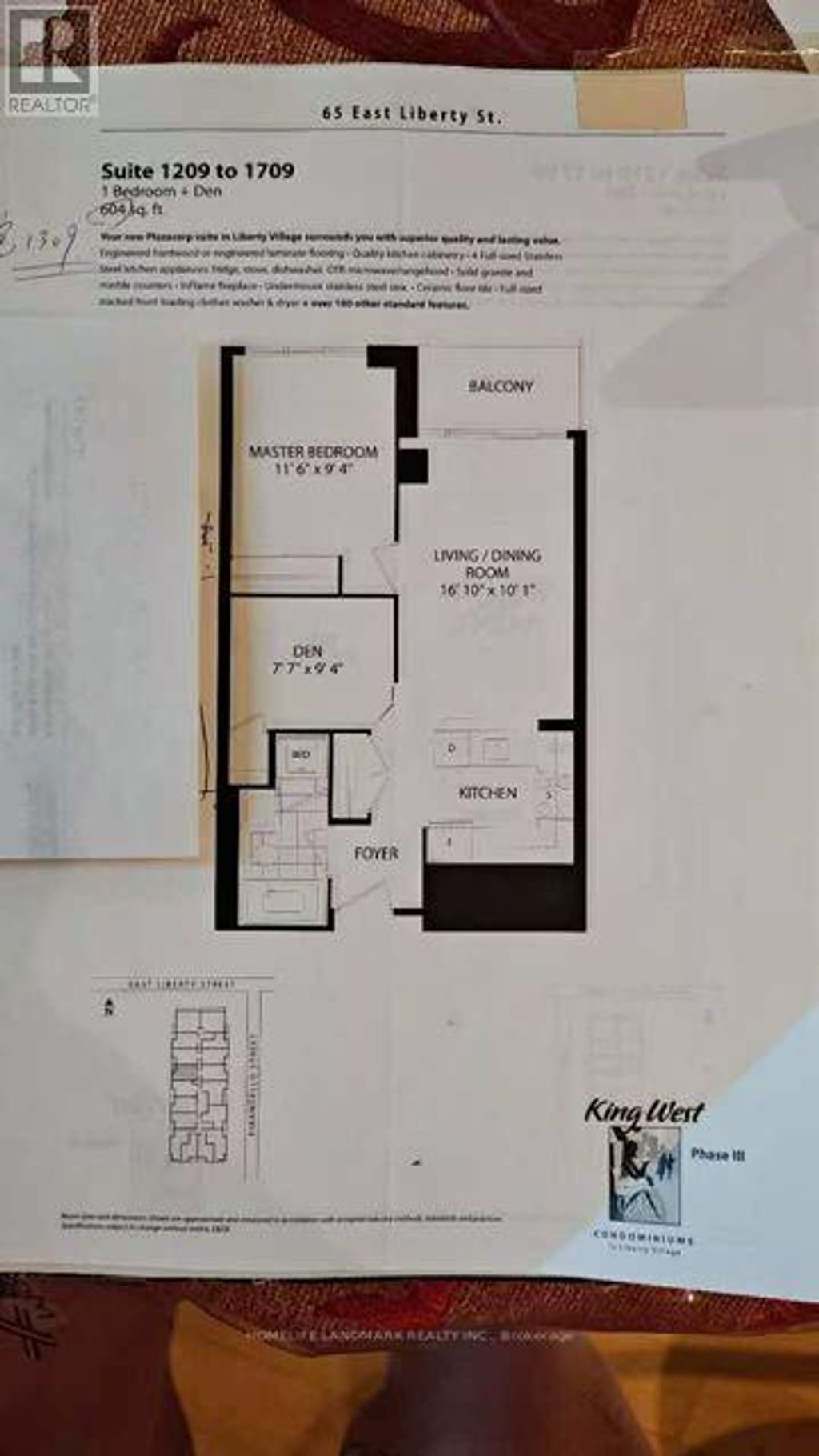 1309 - 65 East Liberty Street, Toronto (niagara)