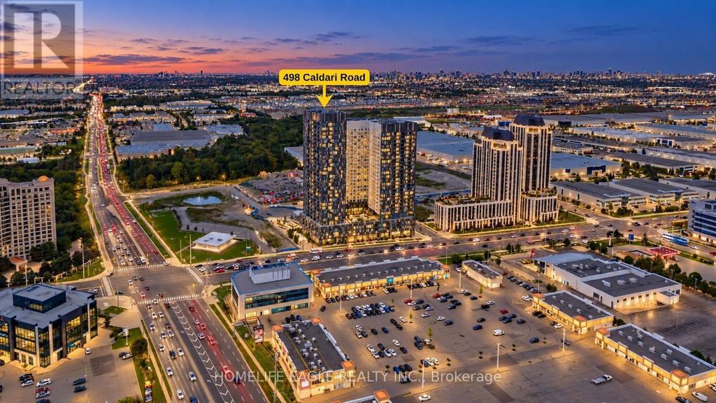 1326 - 498 Caldari Road, Vaughan (concord)