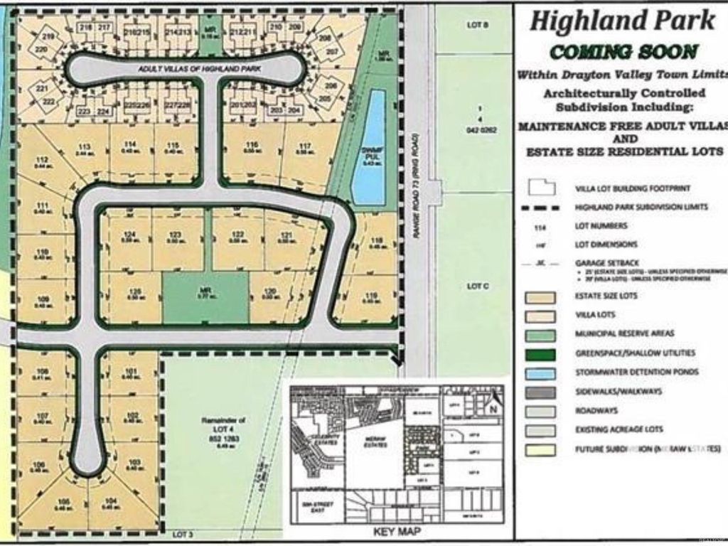 Highland Park, Drayton Valley
