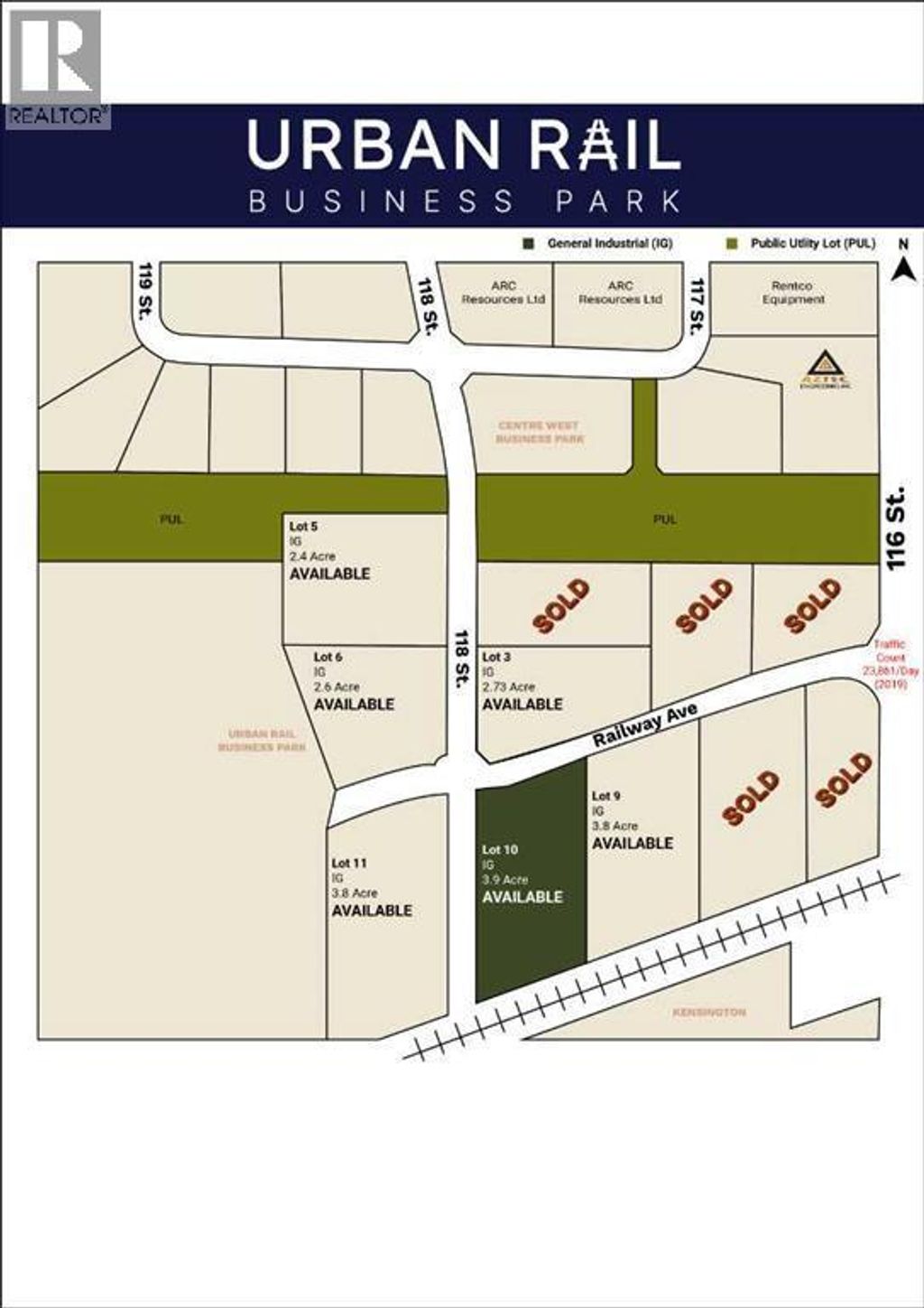Lot 10 Railway Avenue, Grande Prairie