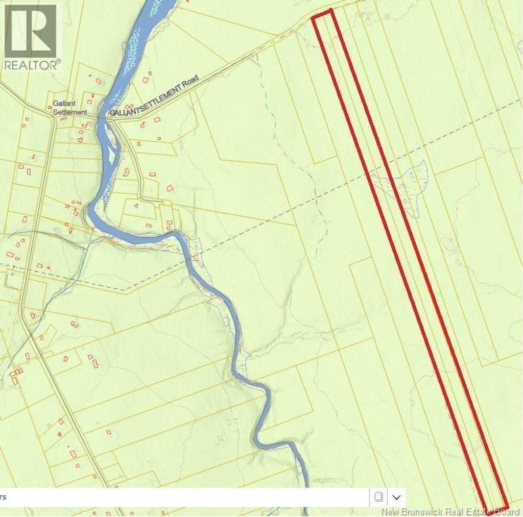 Woodlots Gallant Settlement Cross Road, Cormier Village