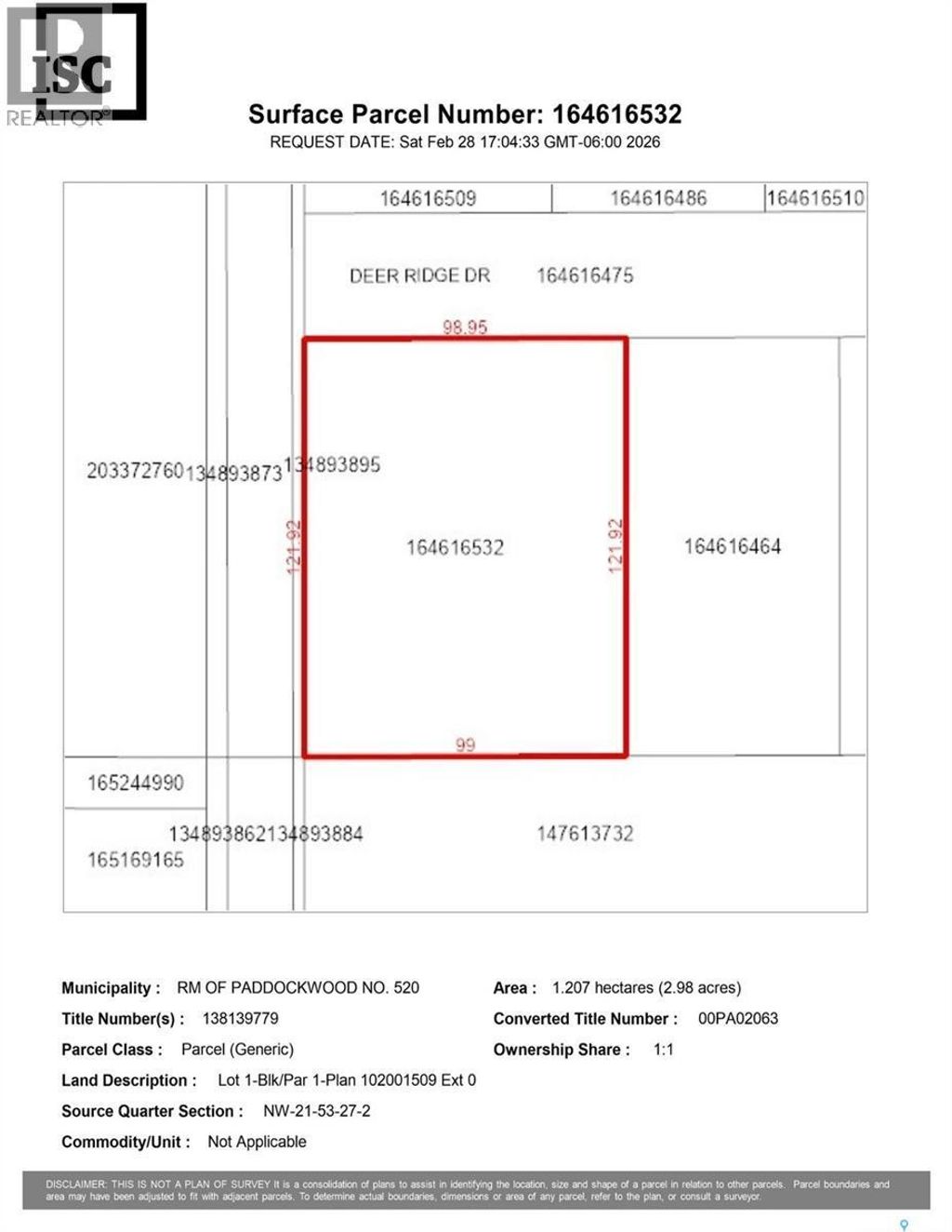 101 Deer Ridge Drive, Paddockwood Rm No. 520
