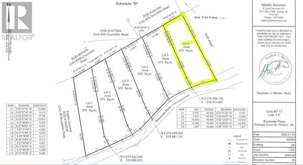 17 Brookside Place Unit#lot 6, Portugal Cove