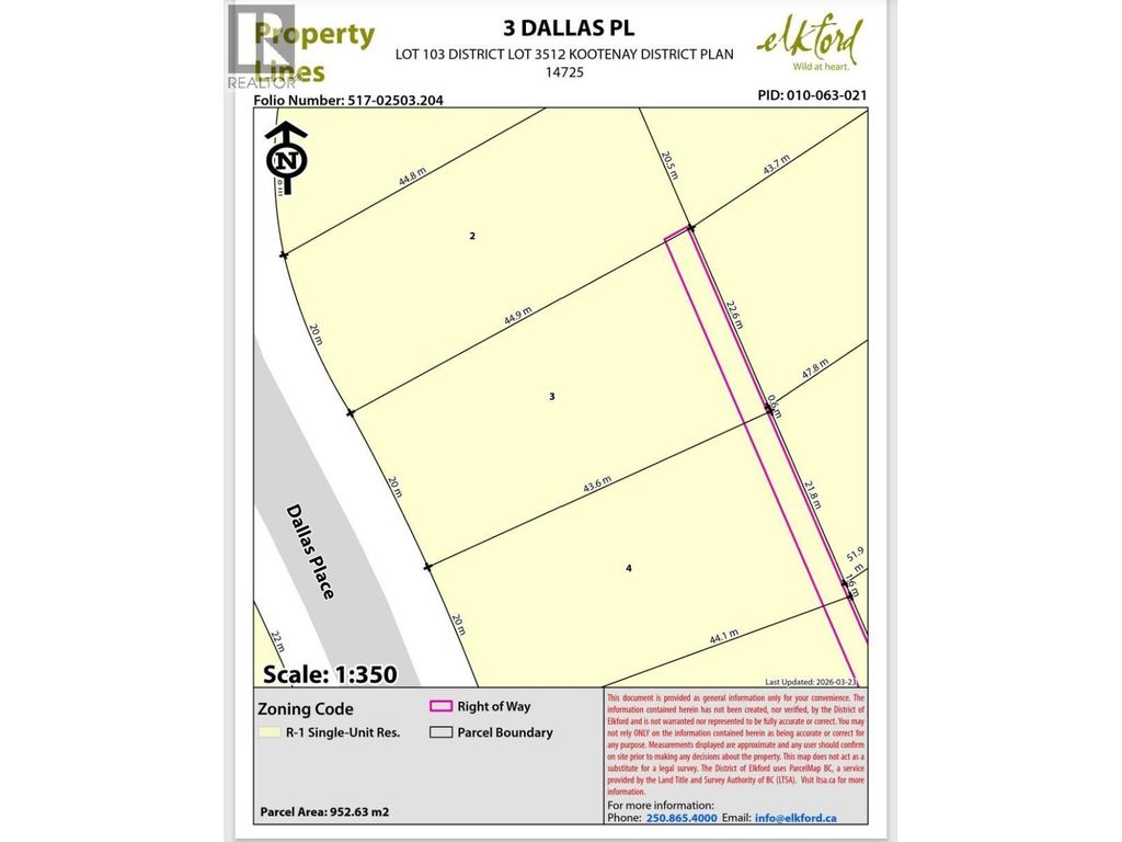 3 Dallas Place, Elkford