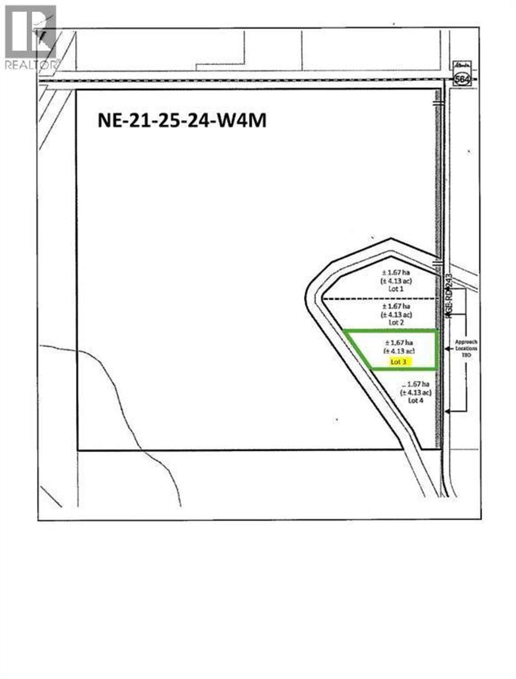 Lot 3 Range Road 243 & Hwy 564, Rural Wheatland County