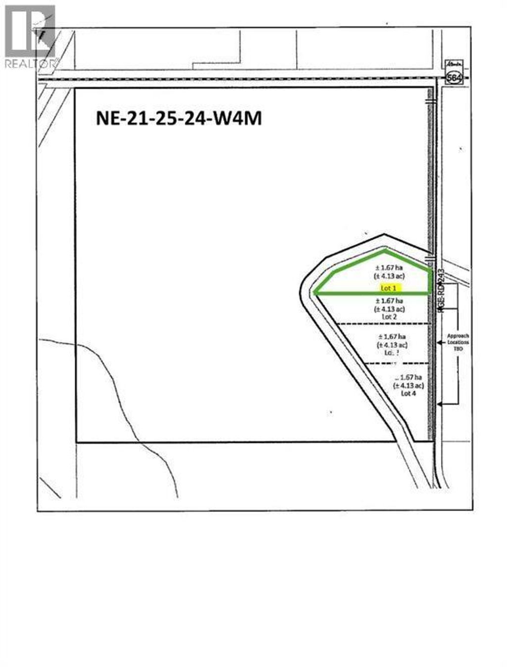 Lot 1 Range Road 243 & Hwy 564, Rural Wheatland County