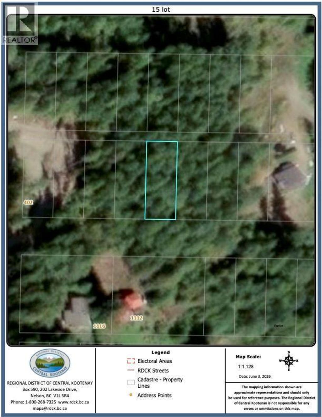 B Avenue Lot# 15, Kaslo