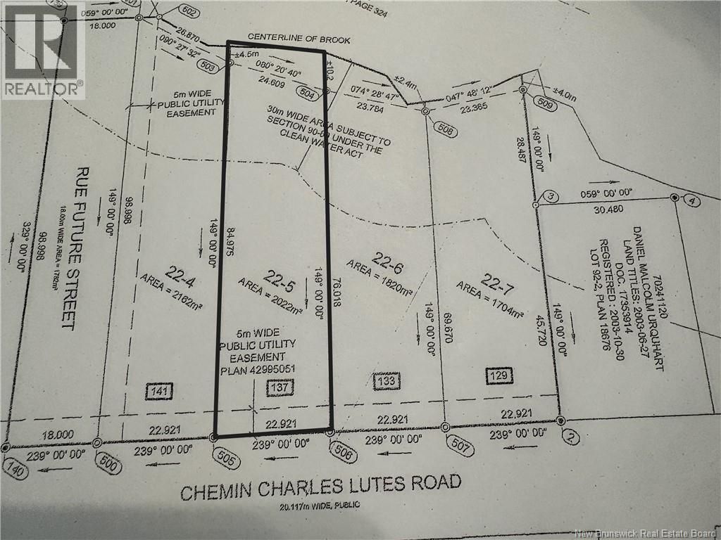 137 Charles Lutes Road, Moncton