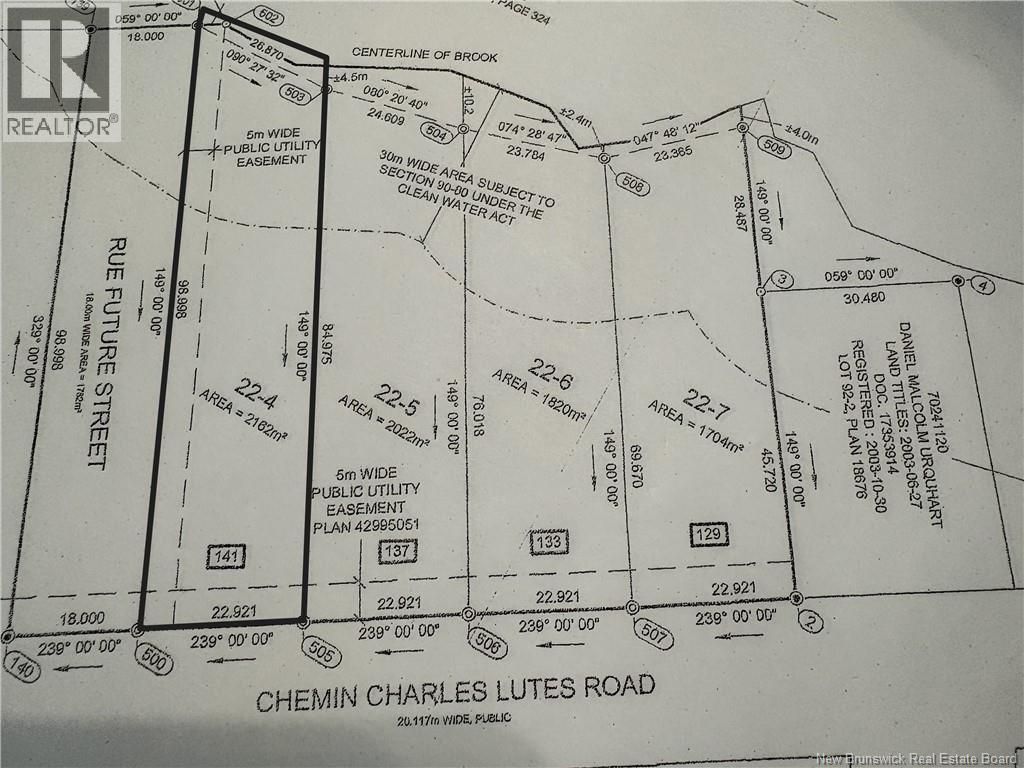 141 Charles Lutes Road, Moncton