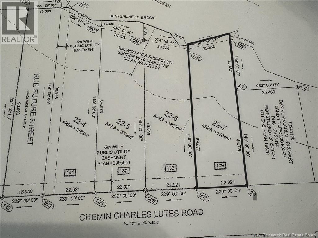 129 Charles Lutes Road, Moncton