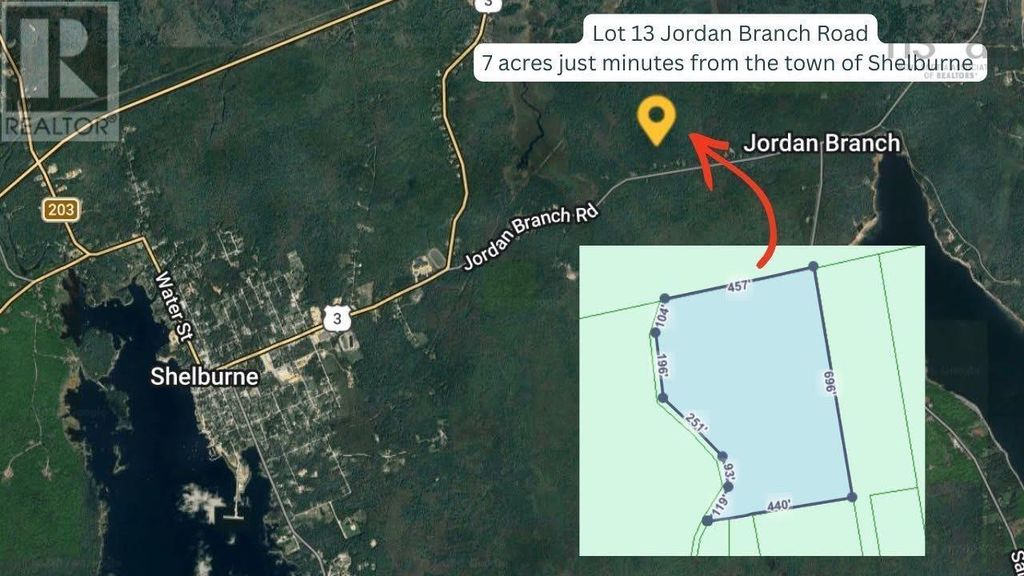 Lot 13 Jordan Branch Road, Shelburne